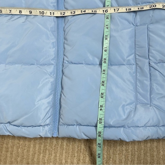 NWT WEWOREWHAT Snap Off Sleeve Puffer Jacket in Blue Bell - Picture 16 of 16